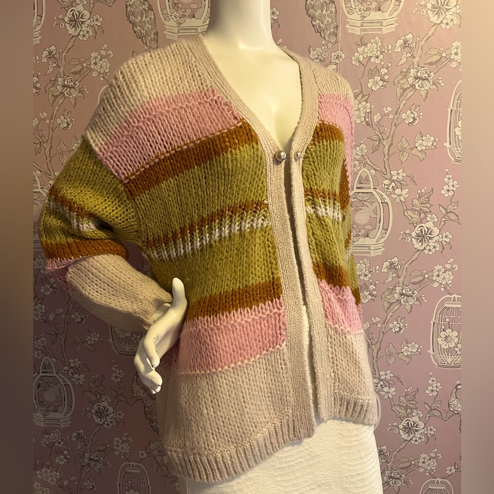 ICHI open front cardigan.